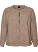Cardigan med knutelukkinger, Beige, Packshot image number 0
