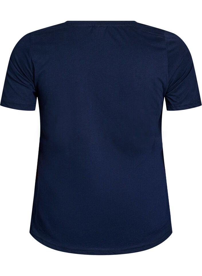 FLASH - T-skjorte med motiv, Blå, Packshot image number 1