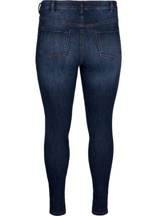 Zizzi Supersmale jeans med høy midje, Dark Blue, Packshot image number 1