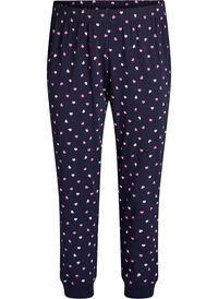 Trykte pyjamasbukser, Blå Trykte pyjamasbukser