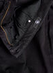 Jeans med vide ben og h&oslash;y midje, Svart, Packshot image number 3