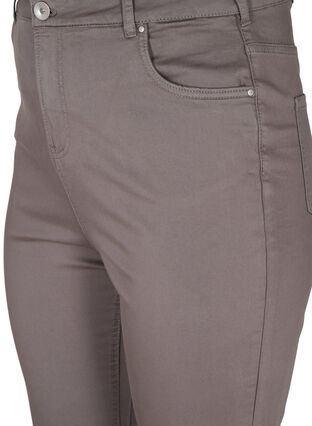 Zizzi Jeans med sleng og ekstra høyt liv, Excalibur, Packshot image number 2
