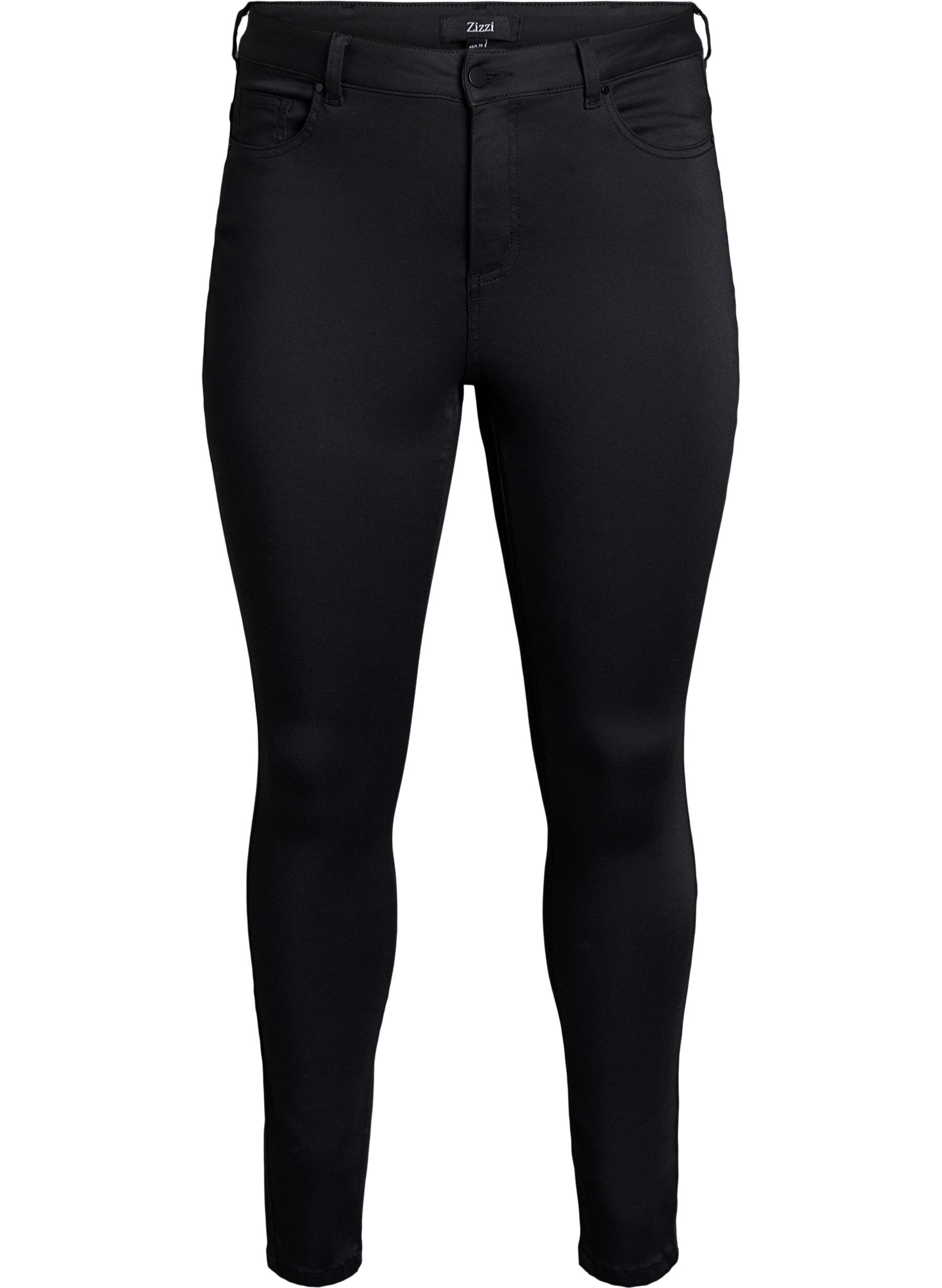 Stay Black Amy jeans med h&oslash;y midje