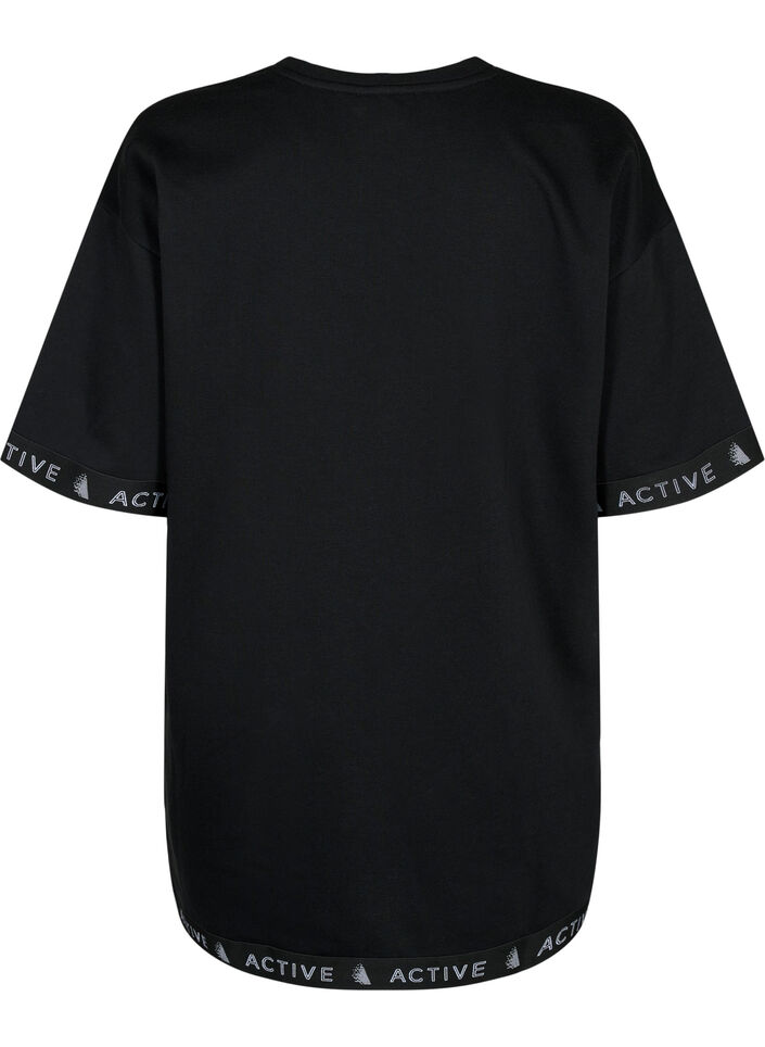 Lang genser med 1/2-ermer, Black, Packshot image number 1