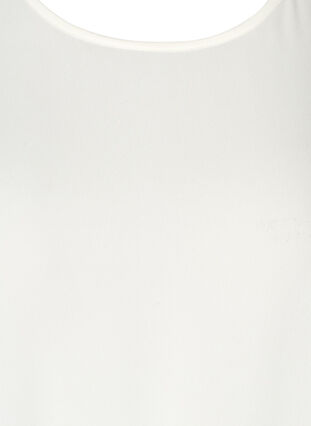 Bluse med korte ermer, Vanilla Ice, Packshot image number 2