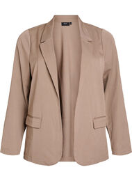 Åpen blazer med lommer, Fossil 