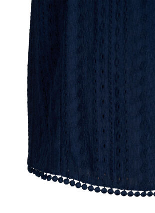 Shorts med strukturmønster, Navy Blazer, Packshot image number 3