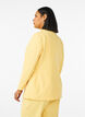 Klassisk blazer med knappelukking, Gul, Model image number 2