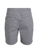 Stripete Bermudashorts med høy midje, Svart, Packshot image number 1