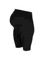 Tettsittende shorts til gravide, Black, Packshot
