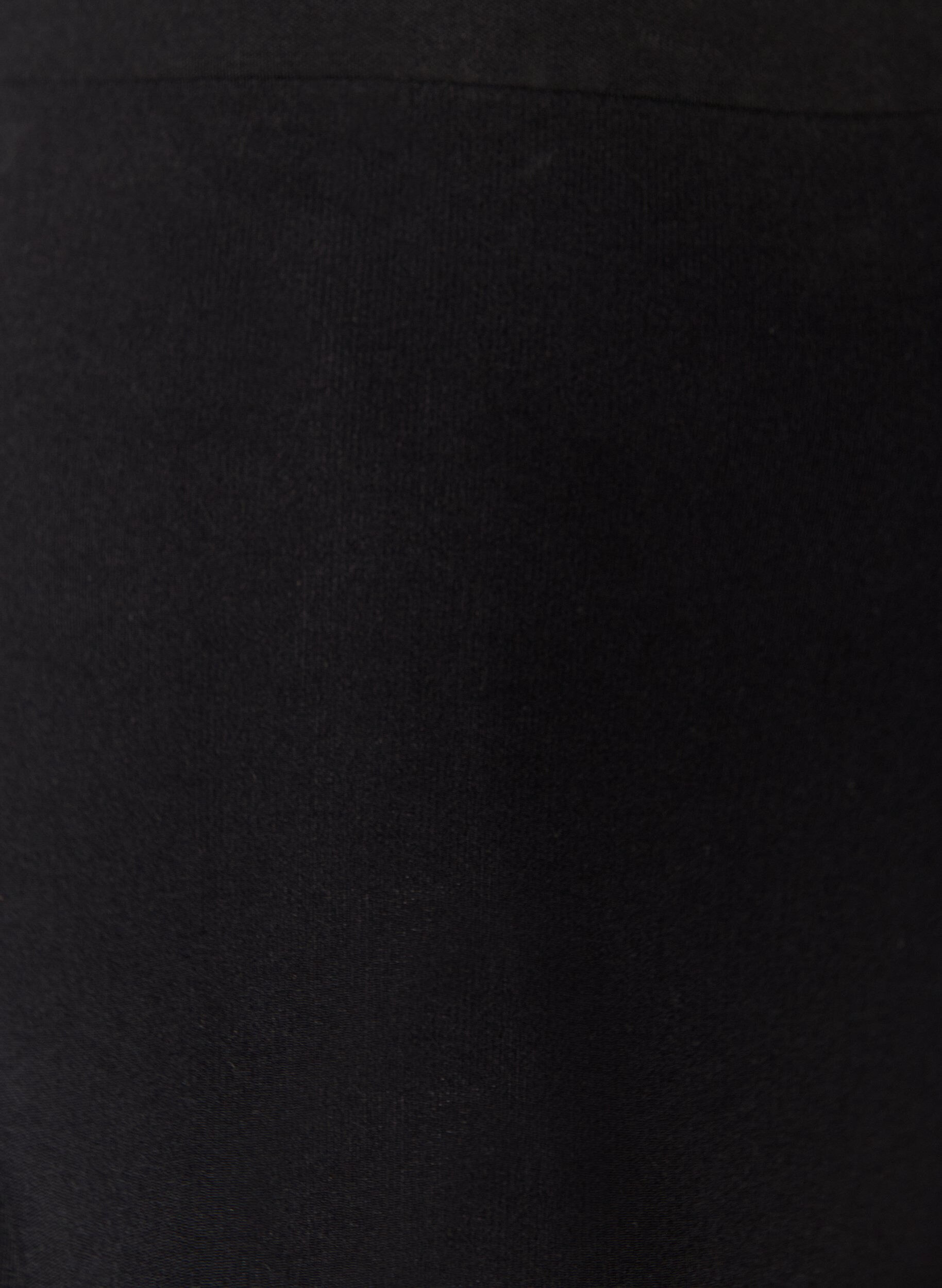 Zizzi Shapewear-shorts med medium st&oslash;tte og h&oslash;y midje, Svart, Packshot image number 2