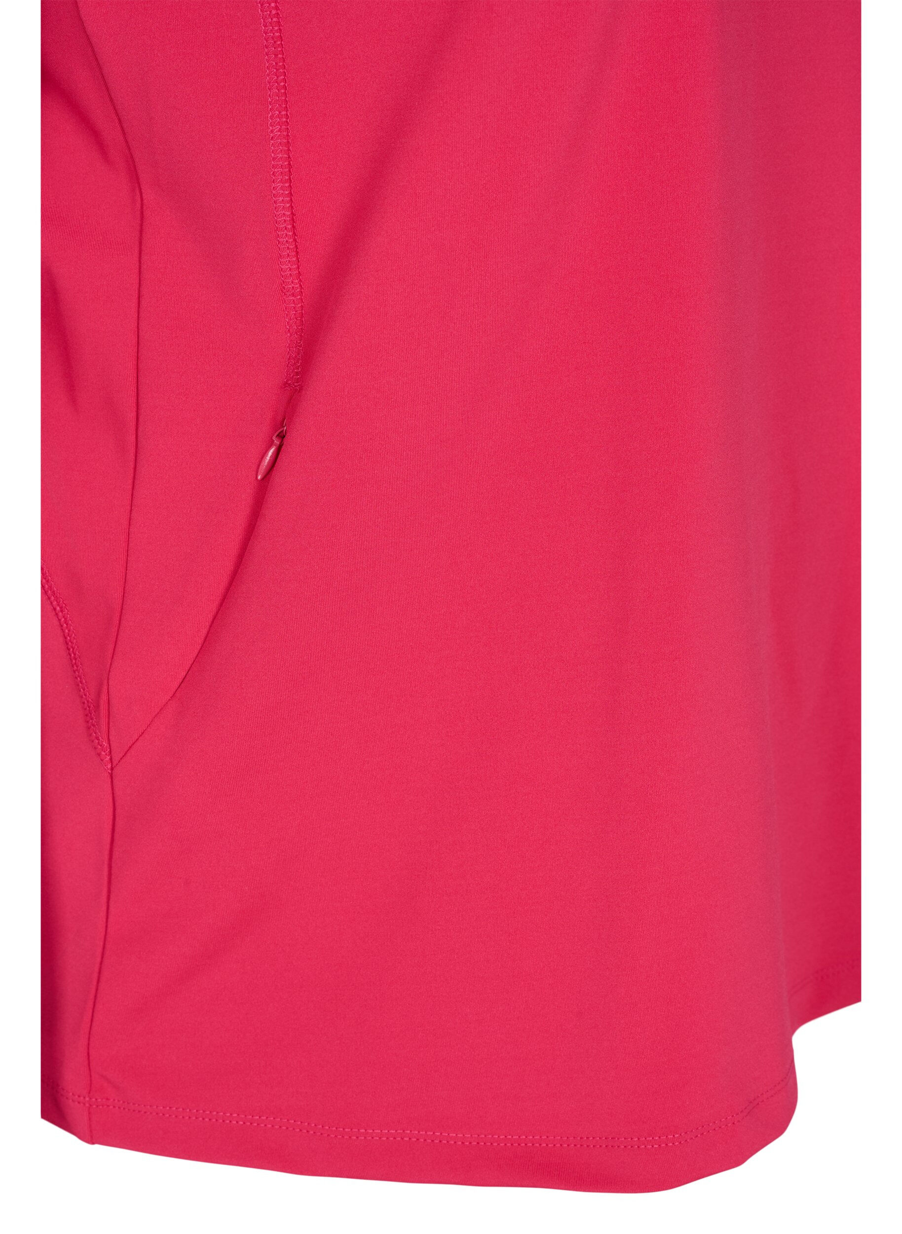 Zizzi Treningstopp med bryterrygg og mesh, Jazzy, Packshot image number 3