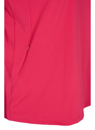 Zizzi Treningstopp med bryterrygg og mesh, Jazzy, Packshot image number 3