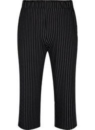 Løse bukser med 7/8 lengde, Black White Stirpe