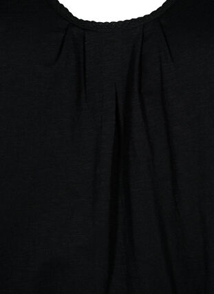 Bomullstopp med blondekant, 2 stk., Black / Black, Packshot image number 2