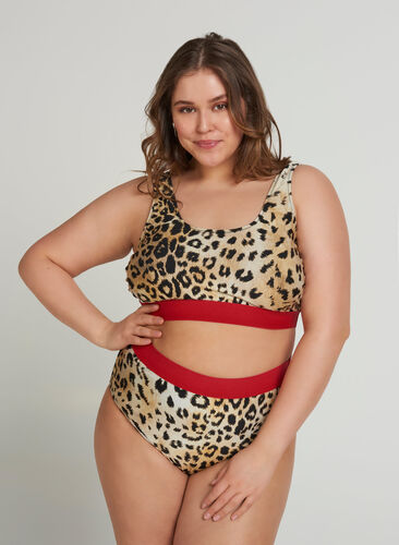 Bikinitruse, Young Leopard Print, Model image number 1