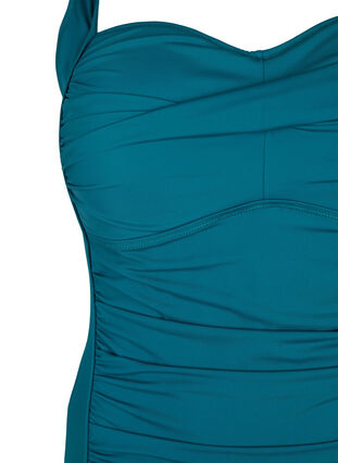 Vattert badedrakt med draperinger , Spruced-up, Packshot image number 2