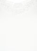 Bluse i viskose med heklede detaljer, Bright White, Packshot image number 2