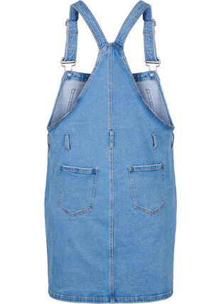 Zizzi Kjole i denim, Blå, Packshot image number 1