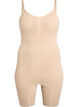 Shapewear-body med åpning i bunn, Beige, Packshot image number 0