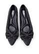 Glitterballerina med vid passform og sløyfe, Black, Packshot image number 2