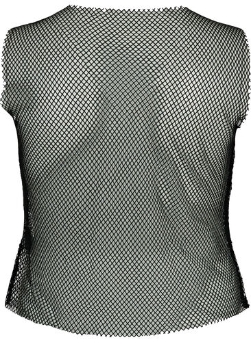 Ermeløs topp med stener, Black, Packshot image number 1