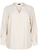 FLASH - Skjortebluse med lange ermer, Beige, Packshot image number 0