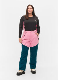 Skibukser med lommer, Sea Pink Comb, Model
