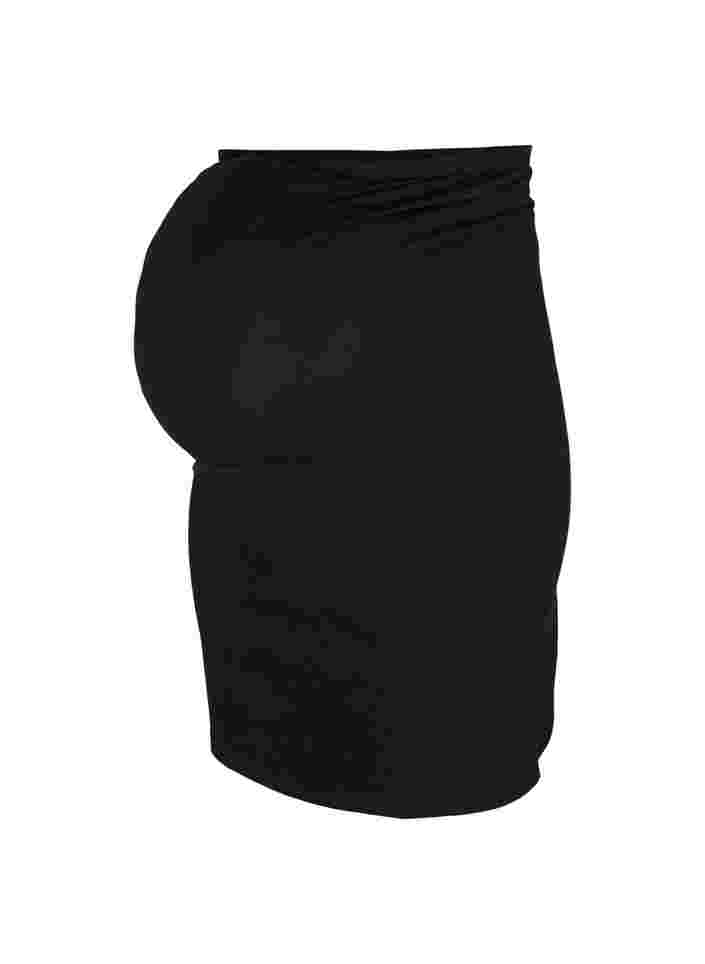 Tettsittende gravidskjørt, Black, Packshot image number 0