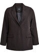 Blazer med rhinesteiner, Svart, Packshot image number 0