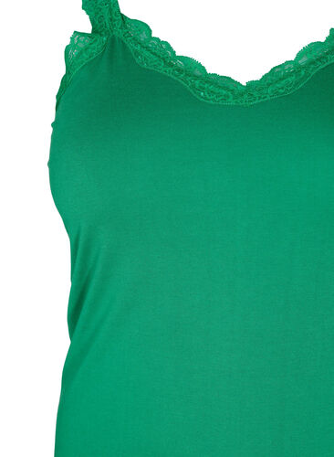 Topp med blonder, 2 stk., Navy B/Jolly Green, Packshot image number 3