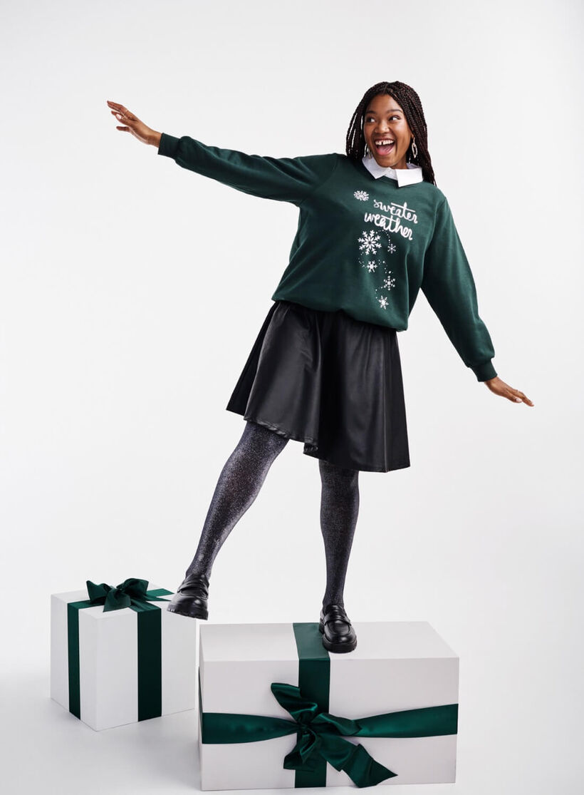 Strikket til jul, , Model