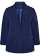 Klassisk blazer med knappelukking, Bl&aring;, Packshot image number 0