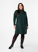 FLASH - Kjole med lange ermer og turtleneck, Grønn, Model image number 1