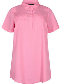 Kortermet tunika i lyocell (TENCEL™)