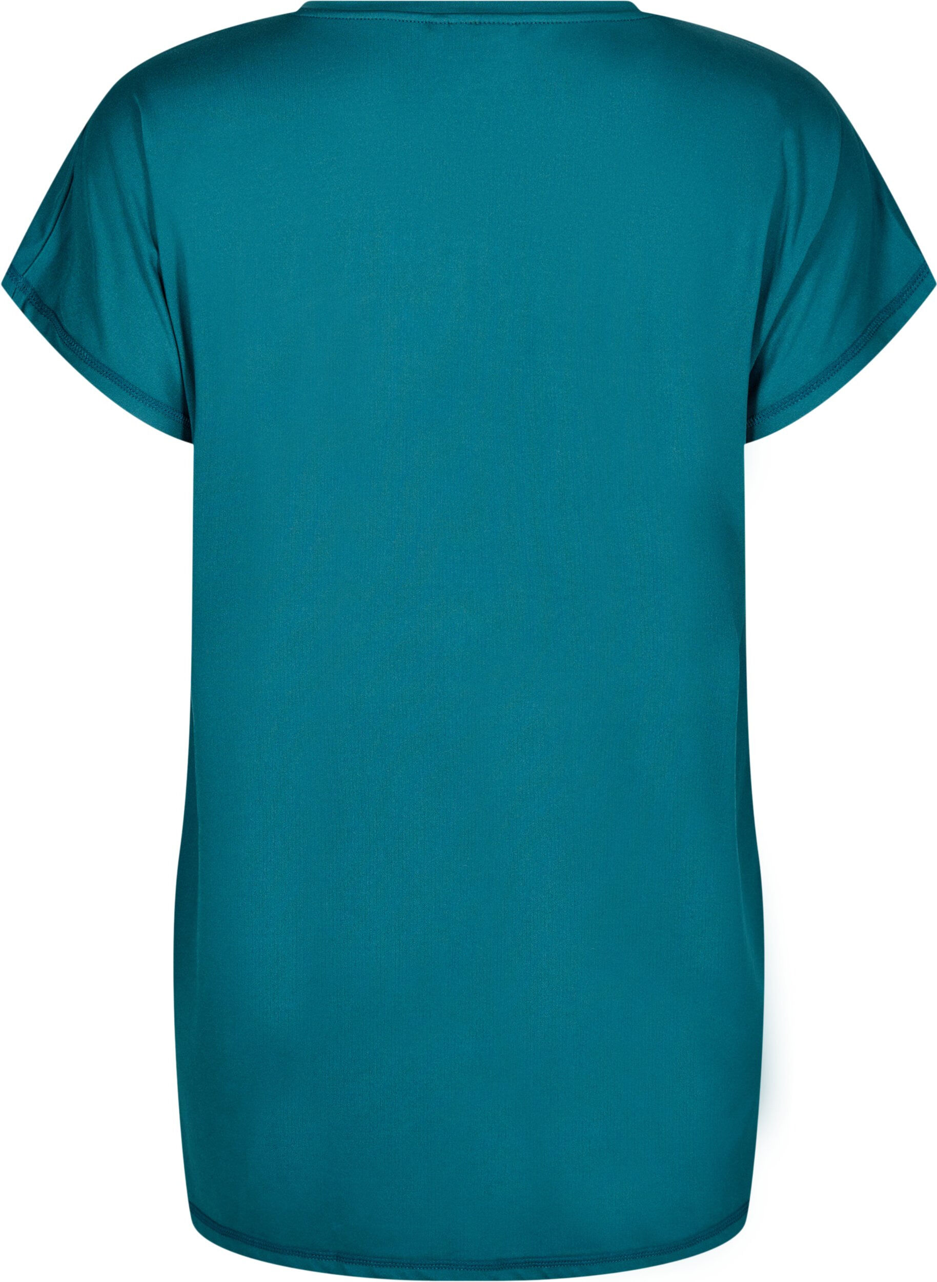 ZizziLang trengings T-skjorte, Gr&oslash;nn, Packshot image number 1