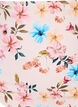 Ekstra høy midje bikiniunderdel med blomstertrykk, Beige, Packshot image number 2