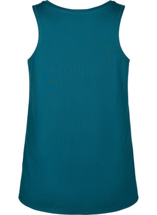 Zizzi Treningsoverdel med rund hals, Deep Teal, Packshot image number 1