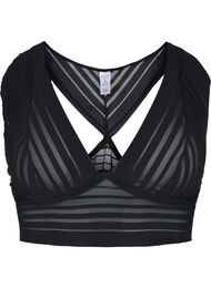 BH i stripete mesh, Black