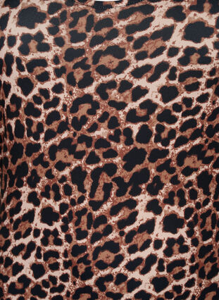 Tettsittende kjole med leopardmønster og utskjæring, Leopard AOP, Packshot image number 2