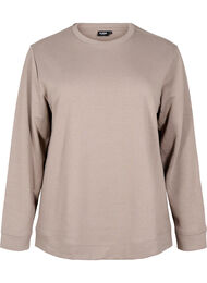 FLASH - Genser med crewneck, Driftwood