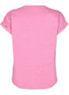 Melert T-skjorte med korte ermer, Rosa, Packshot image number 1