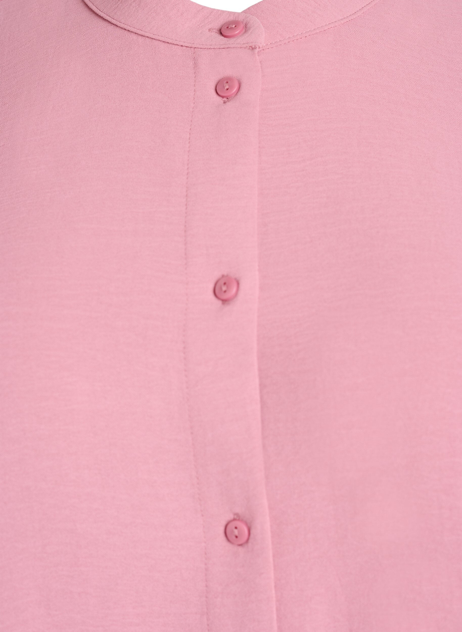 Zizzi FLASH - Tunika med 3/4 ermer, Rosa, Packshot image number 2