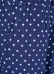 Løse bukser i bomullsmuslin med polka dots, Blå, Packshot image number 2