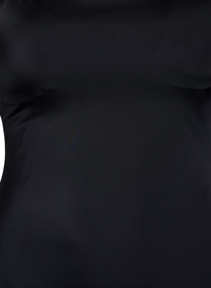 Badedrakt med kryssede stropper, Svart, Packshot image number 2