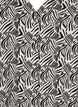 Skjortebluse med v-hals og trykk, Birch Graphic, Packshot image number 2