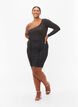One-shoulder bluse, Black, Model image number 3
