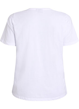 Zizzi FLASH - T-skjorte med motiv, Bright W Multi Flow, Packshot image number 1