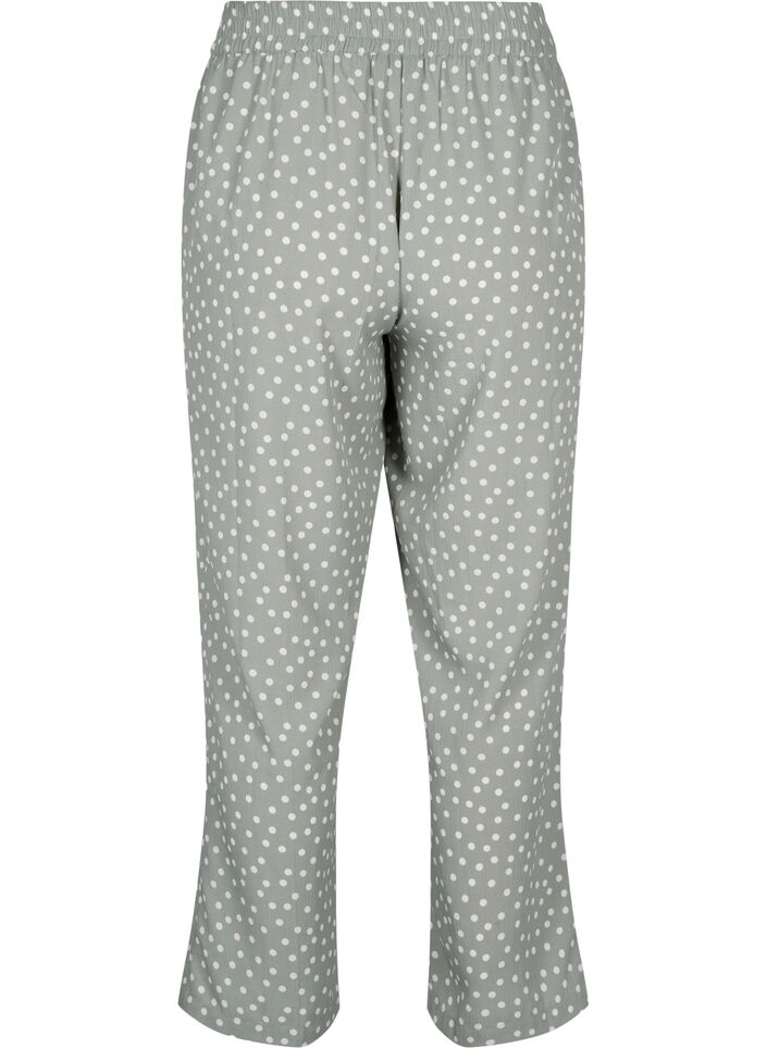 FLASH - Bukse med trykk og lommer, Iceberg Green Dot, Packshot image number 1
