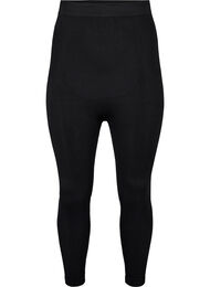 Shapewear leggings med høyt liv, Black